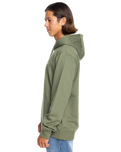 The Quiksilver Mens Basic Hoodie in Four Leaf Clover