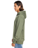 The Quiksilver Mens Basic Hoodie in Four Leaf Clover