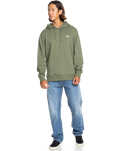 The Quiksilver Mens Basic Hoodie in Four Leaf Clover