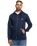 The Quiksilver Mens Basic Zip Hoodie in Navy Blazer