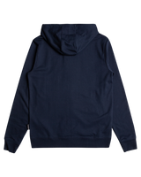 The Quiksilver Mens Basic Zip Hoodie in Navy Blazer