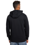 The Quiksilver Mens Mens Basic Zip Hoodie in Black