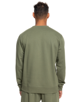 The Quiksilver Mens Mens Basic Sweatshirt in Four Leaf Clover