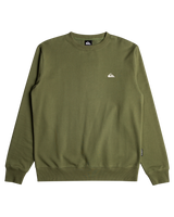 The Quiksilver Mens Mens Basic Sweatshirt in Four Leaf Clover