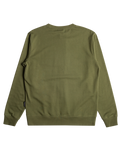 The Quiksilver Mens Mens Basic Sweatshirt in Four Leaf Clover