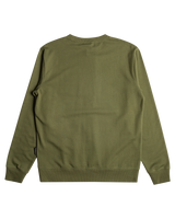 The Quiksilver Mens Mens Basic Sweatshirt in Four Leaf Clover