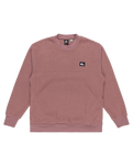 The Quiksilver Womens Collection Womens Clean Coast Crew Sweatshirt in Grape Shake