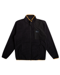 The Quiksilver Mens Special Session Full Zip Fleece in Black