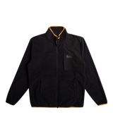 The Quiksilver Mens Special Session Full Zip Fleece in Black