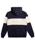 The Quiksilver Mens Shady Hills Full Zip Hoodie in Navy Blazer