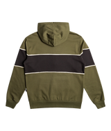 The Quiksilver Mens Shady Hills Full Zip Hoodie in Four Leaf Clover