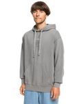 The Quiksilver Mens Garment Dye Hoodie in Canteen