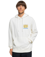 The Quiksilver Mens Garment Dye Hoodie in Birch