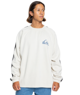 The Quiksilver Mens Galena Block Sweatshirt in Birch