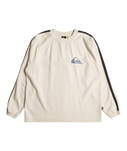 The Quiksilver Mens Galena Block Sweatshirt in Birch