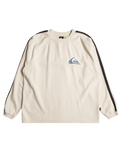 The Quiksilver Mens Galena Block Sweatshirt in Birch