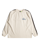 The Quiksilver Mens Galena Block Sweatshirt in Birch