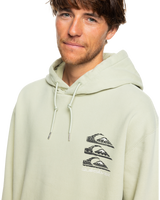 The Quiksilver Mens Good Hope Lake Hoodie in Desert Sage