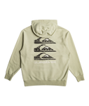 The Quiksilver Mens Good Hope Lake Hoodie in Desert Sage