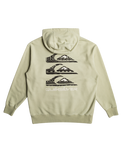 The Quiksilver Mens Good Hope Lake Hoodie in Desert Sage