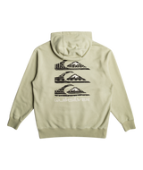 The Quiksilver Mens Good Hope Lake Hoodie in Desert Sage