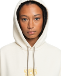 The Quiksilver Womens Collection Womens Uni Oversized Hoodie in Birch