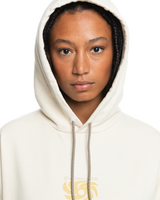 The Quiksilver Womens Collection Womens Uni Oversized Hoodie in Birch