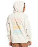 The Quiksilver Womens Collection Womens Uni Oversized Hoodie in Birch