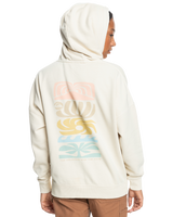 The Quiksilver Womens Collection Womens Uni Oversized Hoodie in Birch