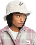 The Quiksilver Womens Collection Womens Uni Plaid Winter Hat in Grape Shake