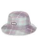 The Quiksilver Womens Collection Womens Uni Plaid Winter Hat in Grape Shake