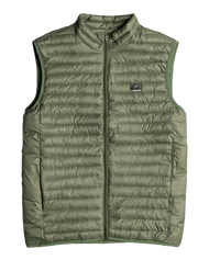 The Quiksilver Mens Scaly Gilet in Four Leaf Clover