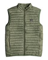 The Quiksilver Mens Scaly Gilet in Four Leaf Clover