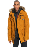 The Quiksilver Mens Ferris Jacket in Buckthorn Brown