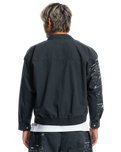 The Quiksilver Mens Stranger Things Upside Down Vecnas Lair Jacket in Black