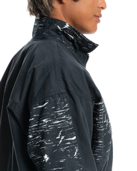 The Quiksilver Mens Stranger Things Upside Down Vecnas Lair Jacket in Black