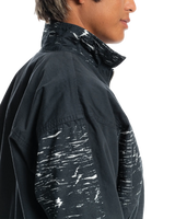 The Quiksilver Mens Stranger Things Upside Down Vecnas Lair Jacket in Black