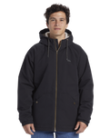 The Quiksilver Mens Final Call Jacket in Black