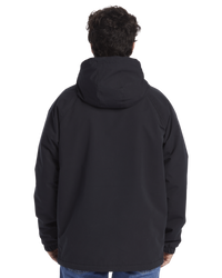 The Quiksilver Mens Final Call Jacket in Black