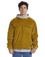 The Quiksilver Mens Kinfauns Jacket in Ecru Olive