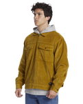 The Quiksilver Mens Kinfauns Jacket in Ecru Olive