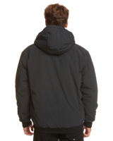 The Quiksilver Mens Classik Hooded Jacket in Black