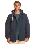 The Quiksilver Mens Lochhill Jacket in Navy Blazer