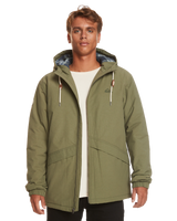 The Quiksilver Mens Lochhill Jacket in Four Leaf Clover