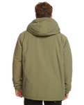 The Quiksilver Mens Lochhill Jacket in Four Leaf Clover