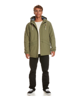 The Quiksilver Mens Lochhill Jacket in Four Leaf Clover