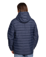 The Quiksilver Mens Scaly Jacket in Navy Blazer