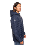 The Quiksilver Mens Scaly Jacket in Navy Blazer