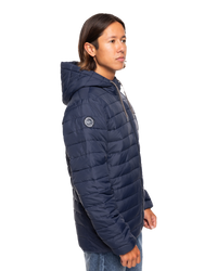 The Quiksilver Mens Scaly Jacket in Navy Blazer