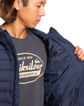 The Quiksilver Mens Scaly Jacket in Navy Blazer